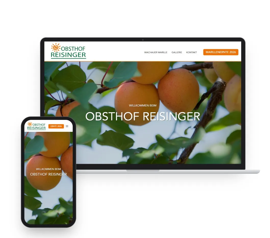 Obsthof Reisinger: Wachauer Marillen, Wachau